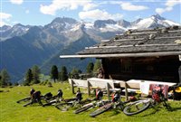 Mountainbike in Valle Aurina